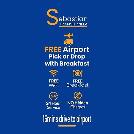 Sebastian Transit Villa With Free Shuttle Service To Airport Kotugoda Exteriör bild
